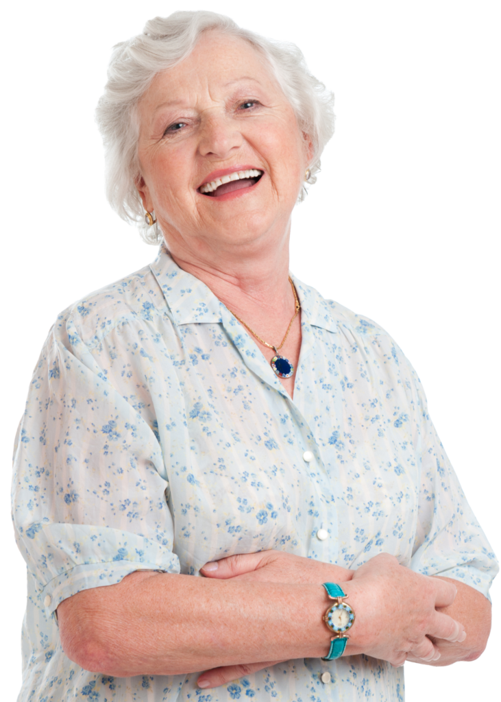 Caregiver and senior